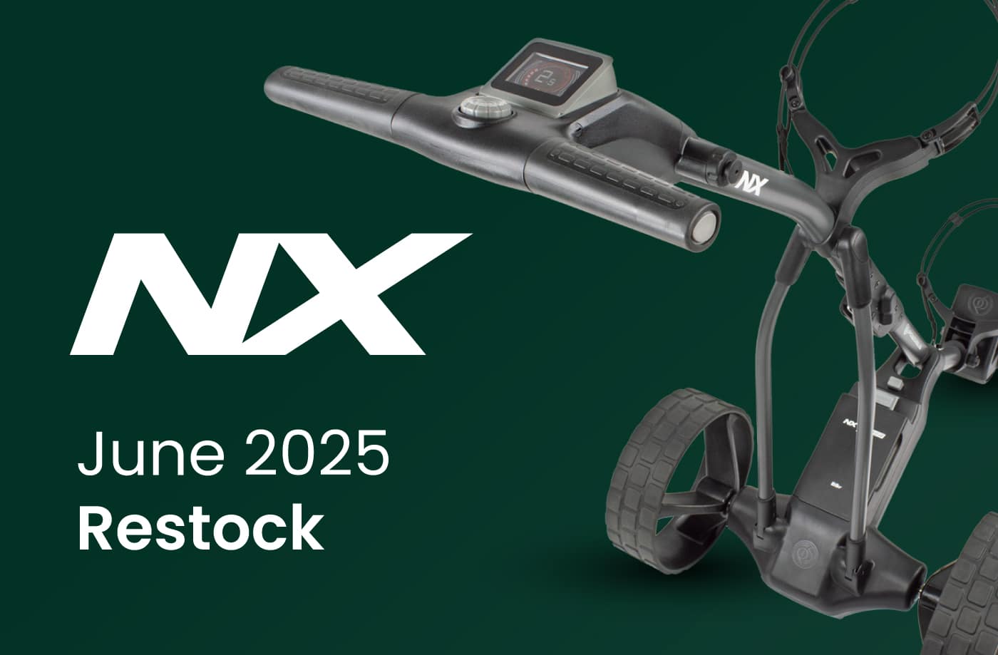 PowerBug NX electric golf trolley