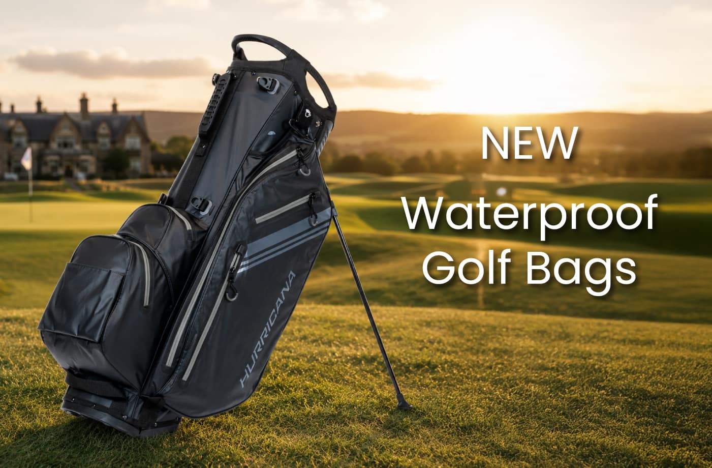 New PowerBug waterproof golf bags