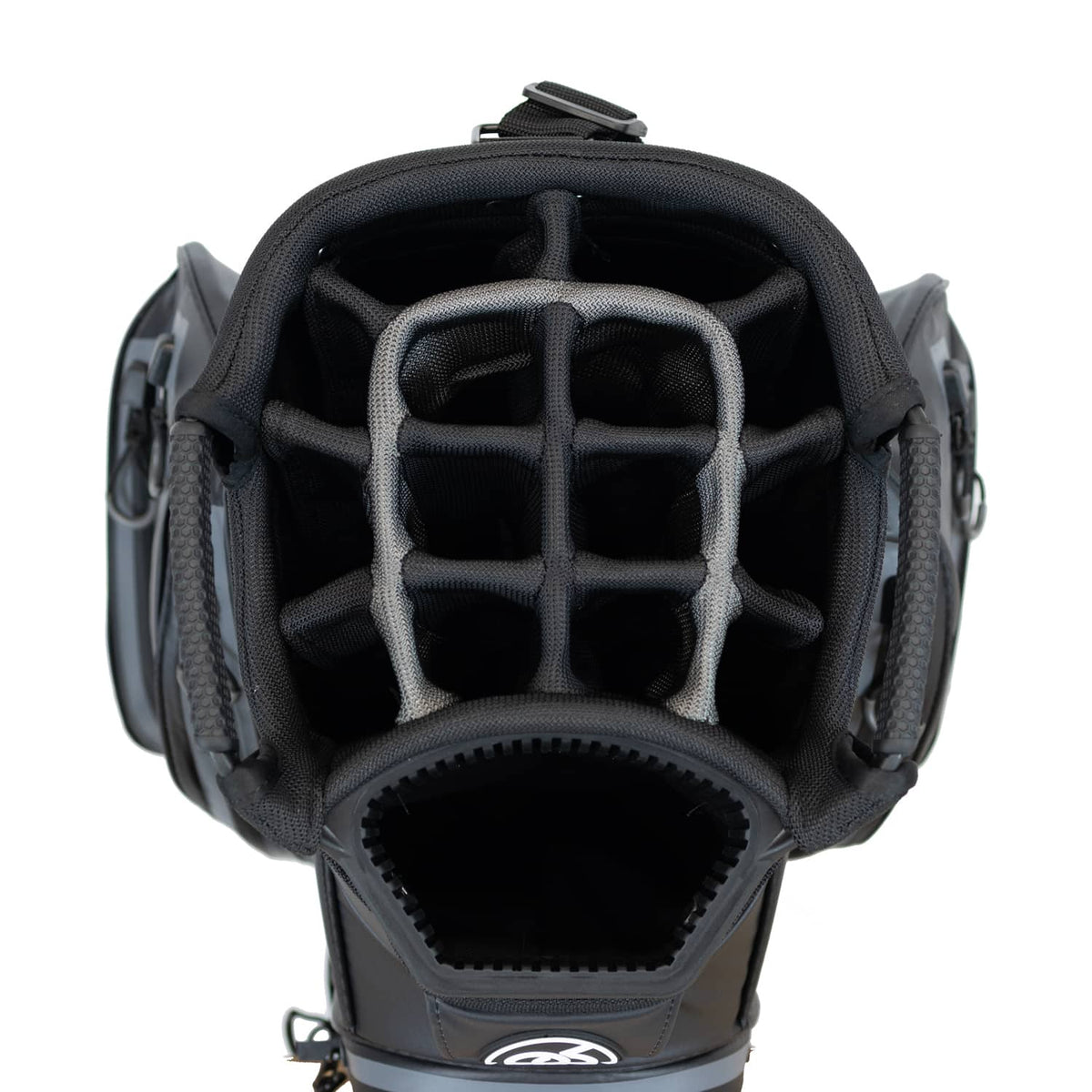 PowerBug Waterproof Cart Golf Bag Top Divider - Black