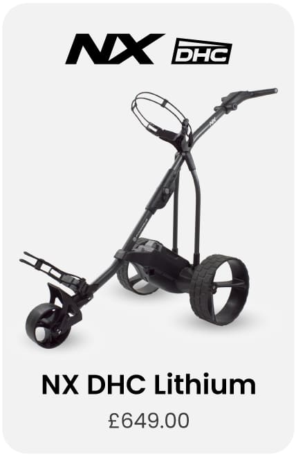 PowerBug NX Downhill Control electric golf trolley